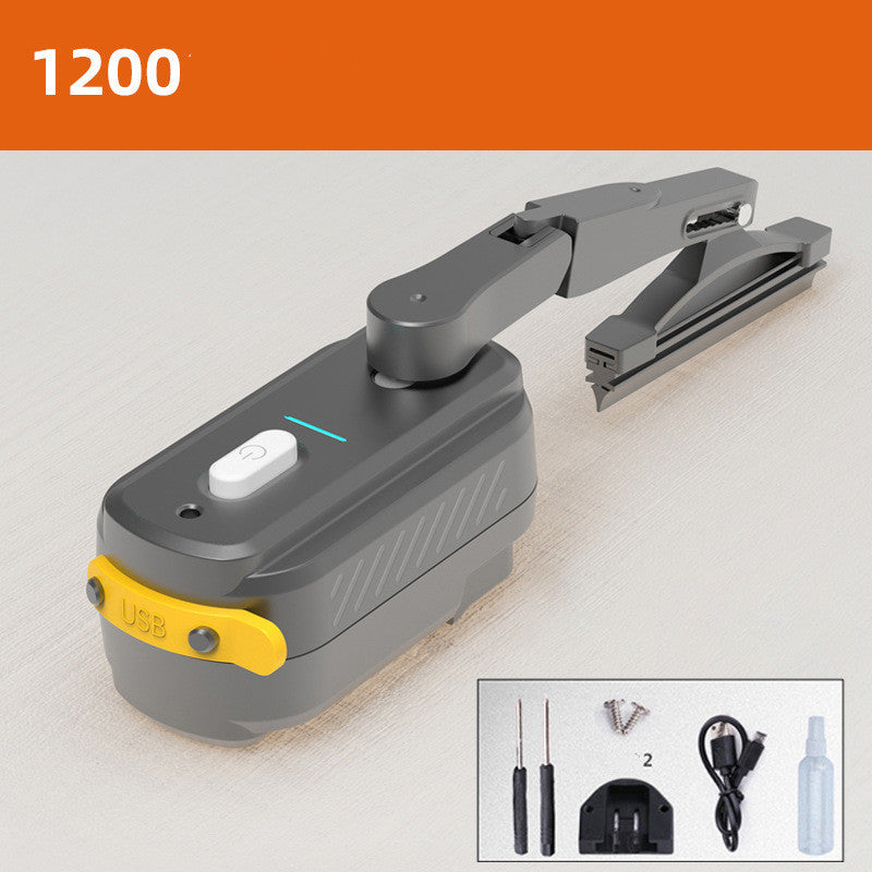 Limpiaparabrisas eléctrico para casco