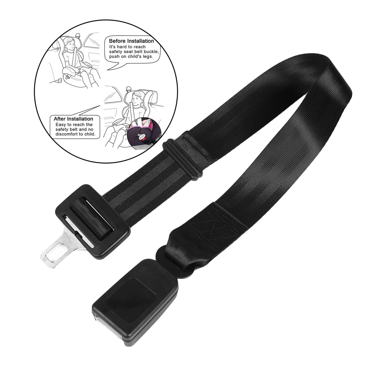 Extensor de cinturón de seguridad