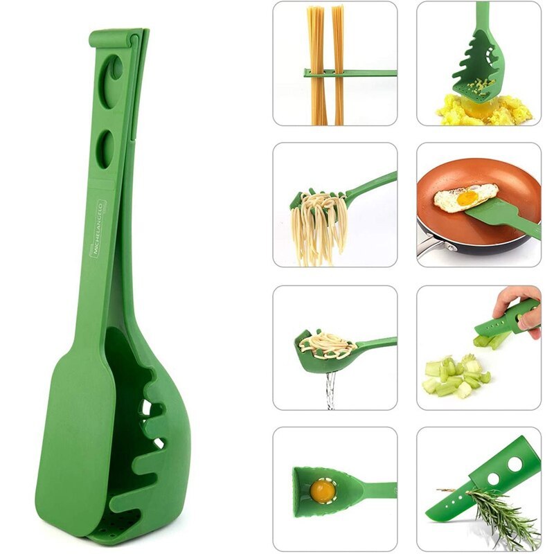 Colher de cozinha multifuncional