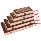 Juego de ajedrez y backgammon de viaje