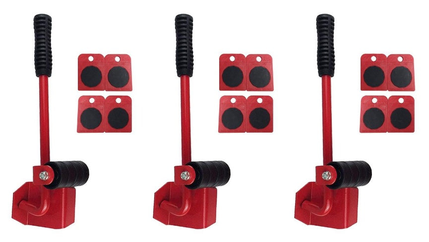 Juego de herramientas para mover muebles
