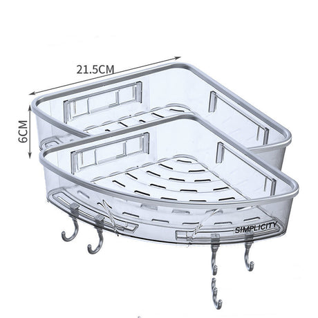 Wall-Mounted Bathroom Rack