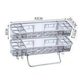 Wall-Mounted Bathroom Rack