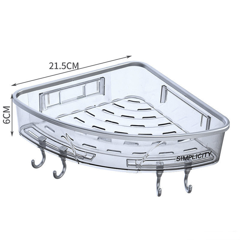 Wall-Mounted Bathroom Rack