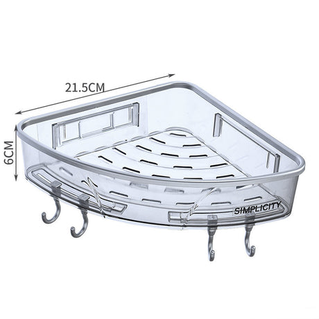 Wall-Mounted Bathroom Rack