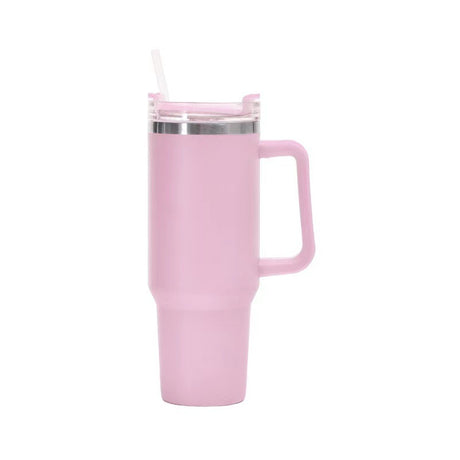 Stainless Steel Cup with Straw